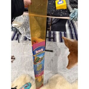 X-Kites Butterfly 3D Nylon Kite 53 Inch Wingspan Ripstop Fabric Fiberglass Frame